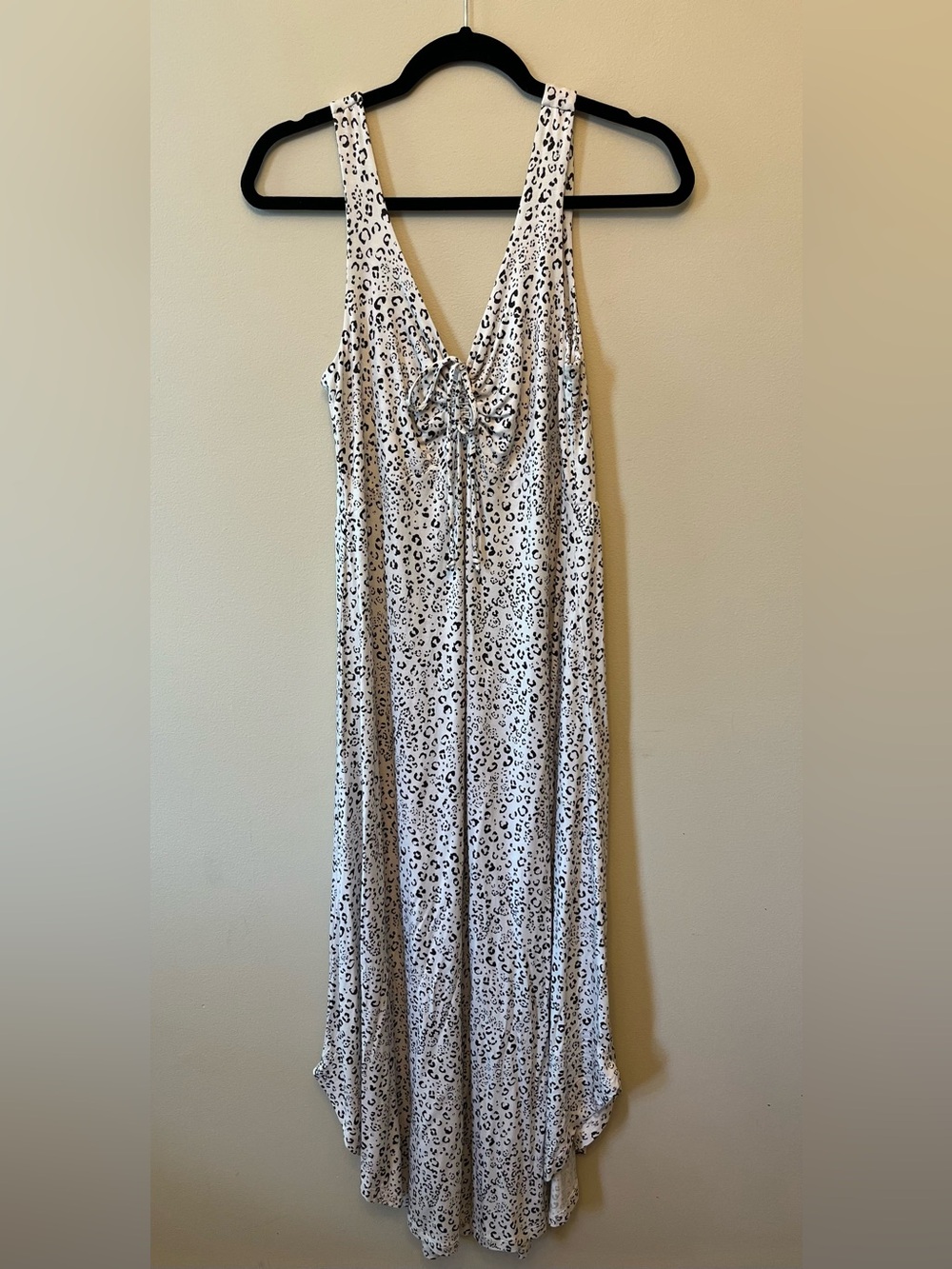 NWT Z Supply Jamie Leo Midi Dress Sandstone Women's Size Large